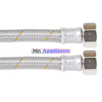 10HPH0600 Stainless Steel 10mm Gas Hose Bromic Oven/Stove