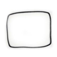 71X0073 Oven Door Seal Gasket Blanco Oven/Stove