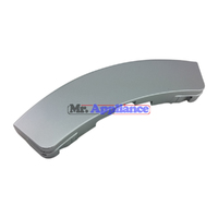 DC64-00561D Front Loader Door Handle Samsung Silver