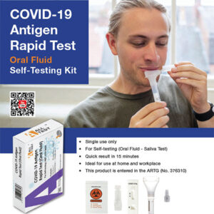RAT001 Covid-19 Rapid Antigen Test - Saliva. Single. Mr Appliance