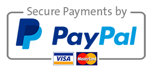 Pay by PayPal or Credit Card - Safely and Securely