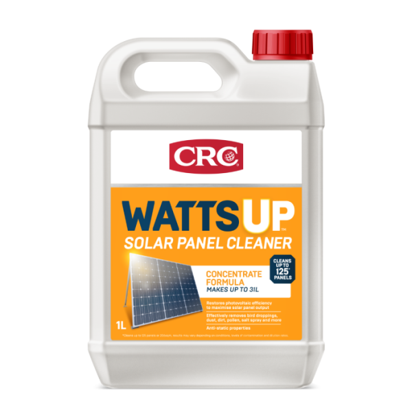CRC WattsUp Solar Panel Cleaner 1L. Mr Appliance